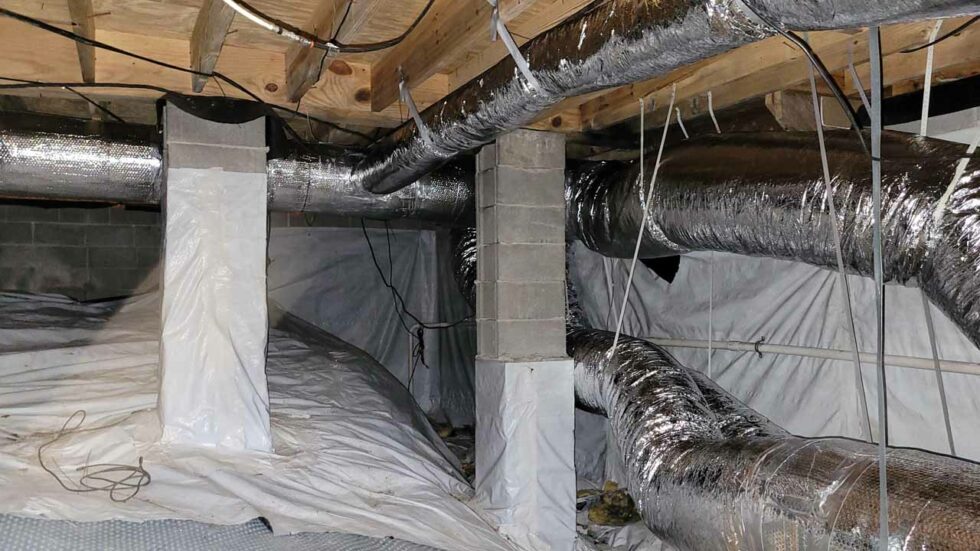 Floor Stabilization Clean Crawlspace Dalton GA